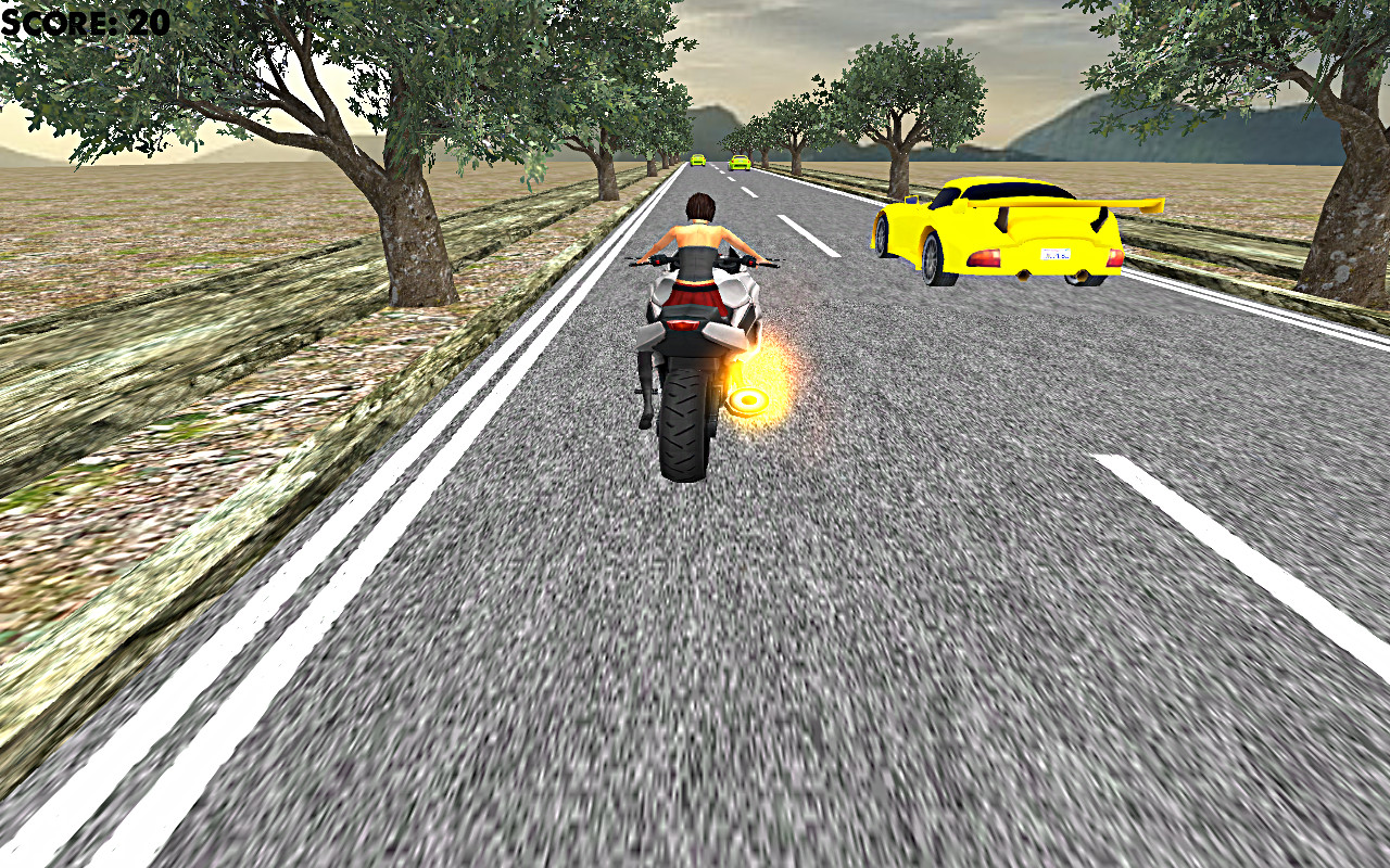 Power Moto Traffic Racer
