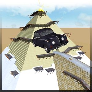 Pyramid Climb Racing 3D