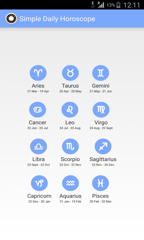 Simple Daily Horoscope