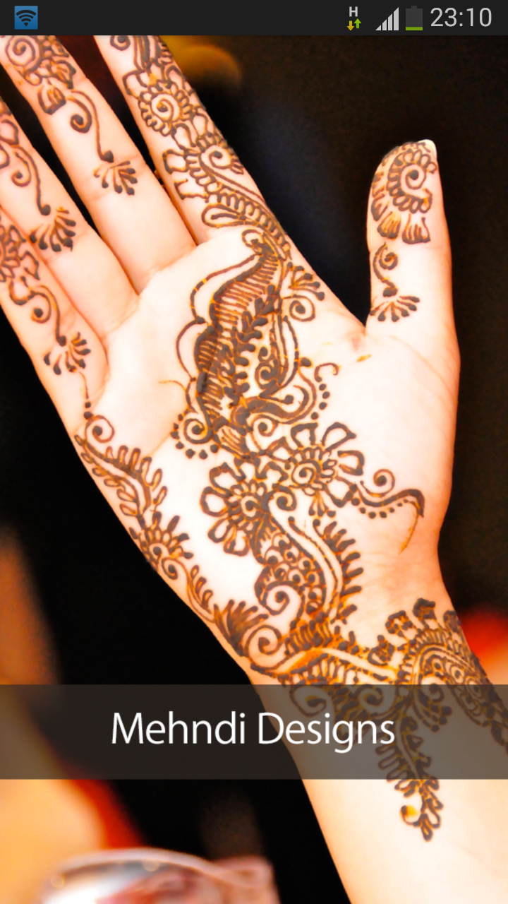 Simple Mehndi Designs 2015