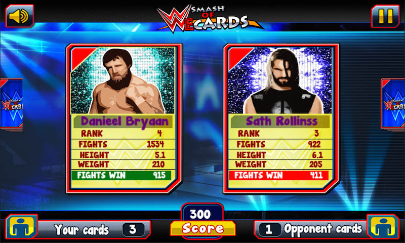 Smash of WWE cards