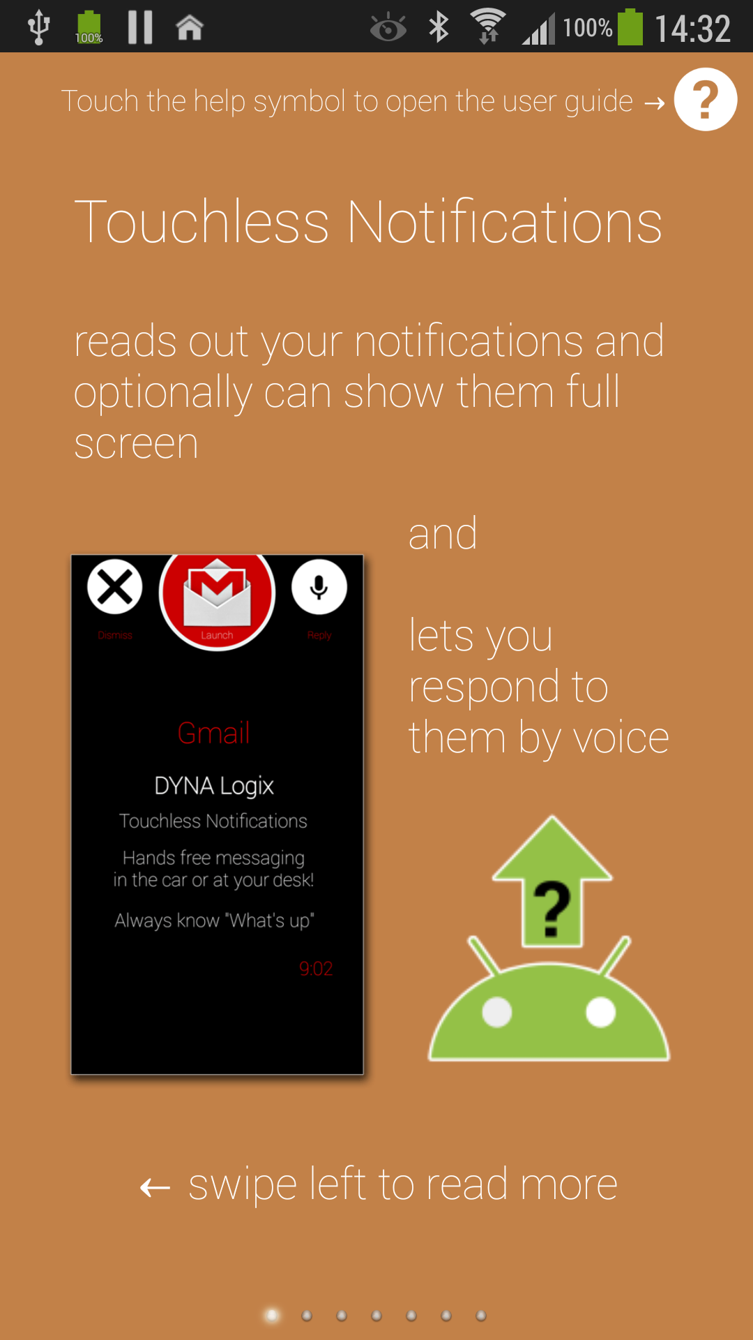 Touchless Notifications Free