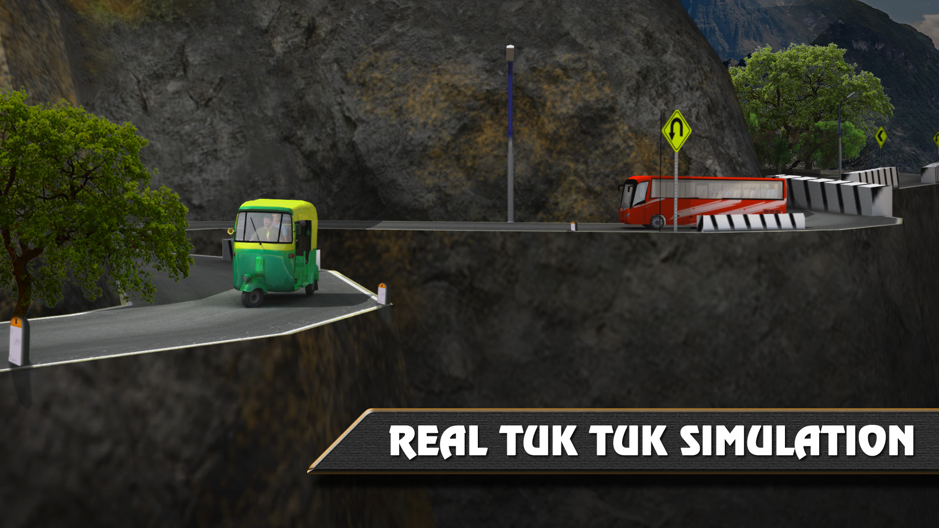Tuk Tuk Hill Climbing 3D