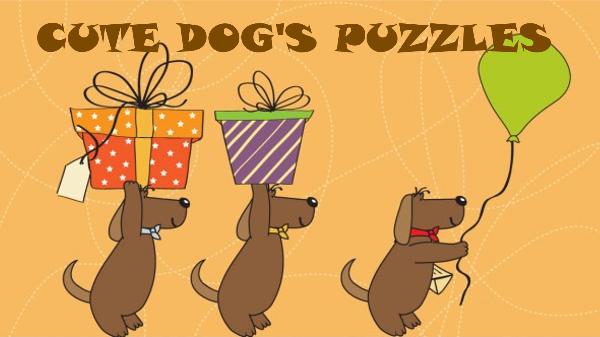  Сute Dog's Puzzles