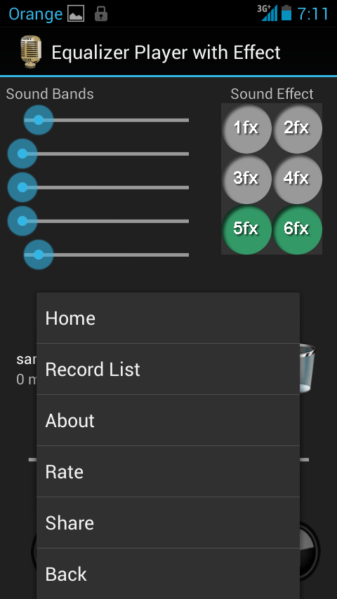 Voice Recorder with Equalizer