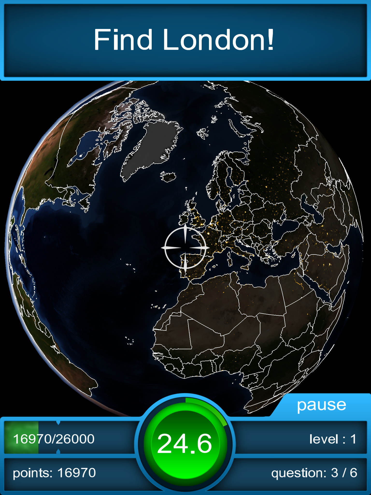 Worldquiz HD – the 3D geography quiz