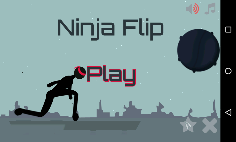 dark ninja Flip
