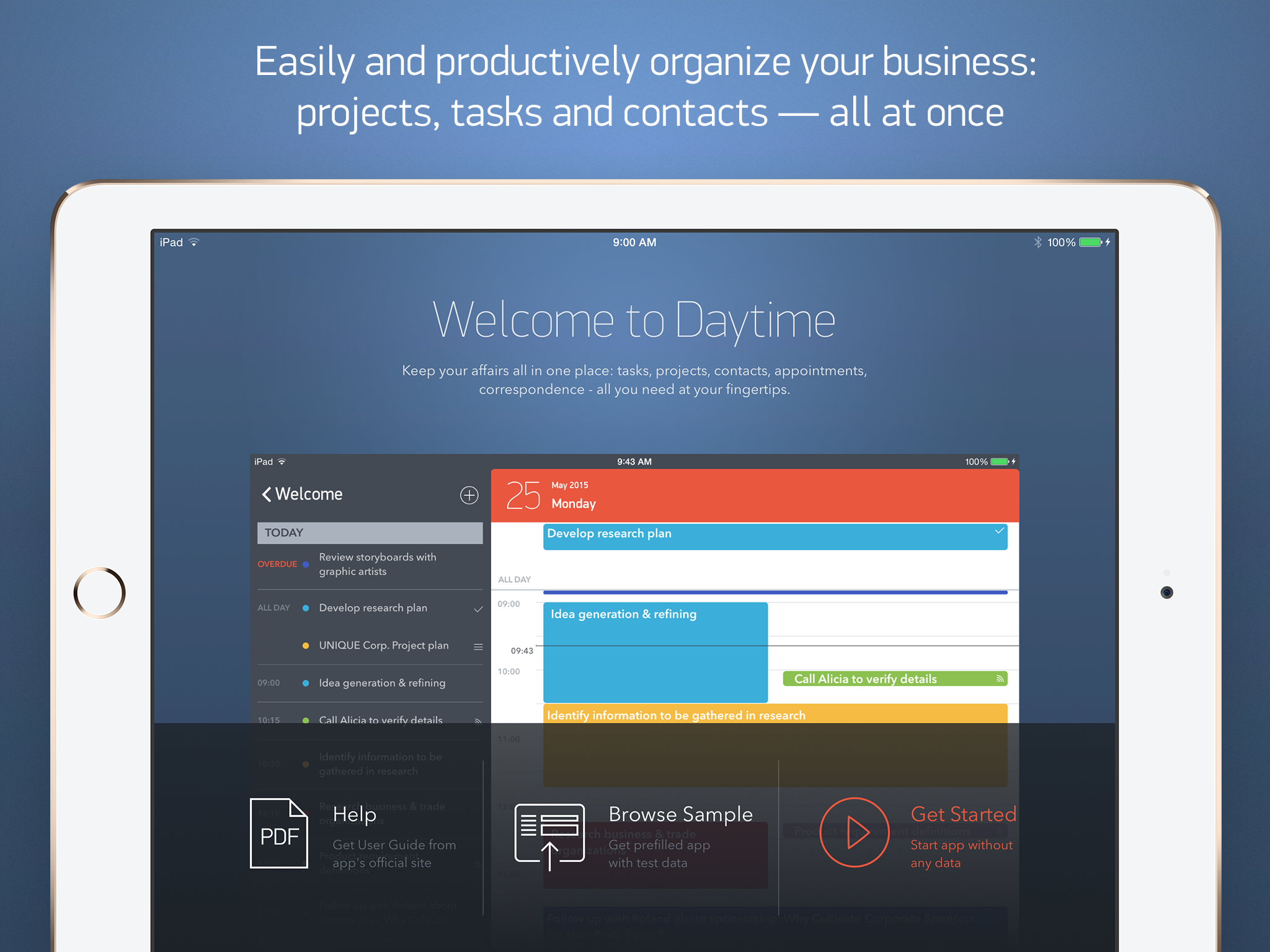 Daytime for iPad