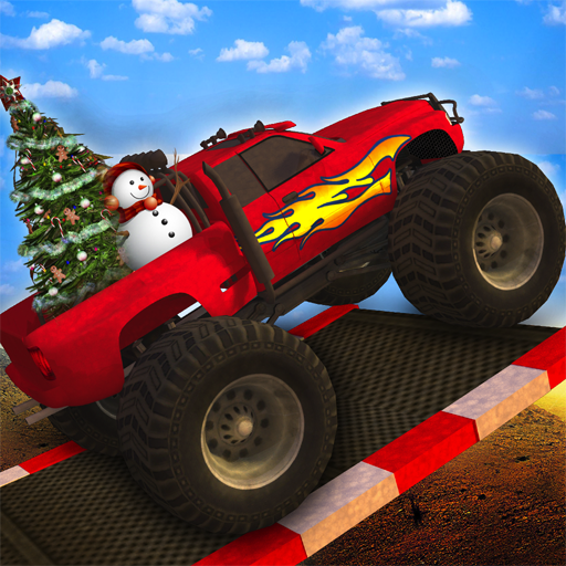 Extreme x-mas car stunt racing