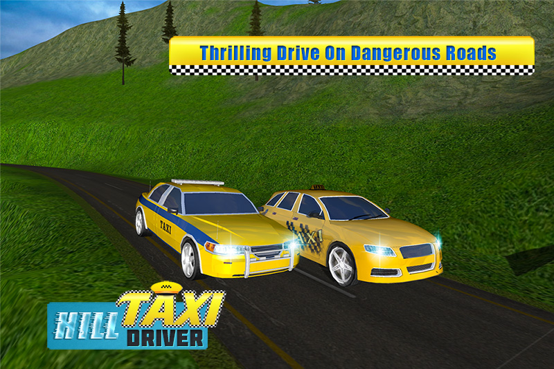Hill Taxi Driver 3D