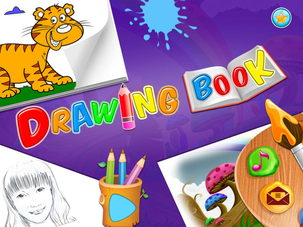 Kids color fly - Drawing Book