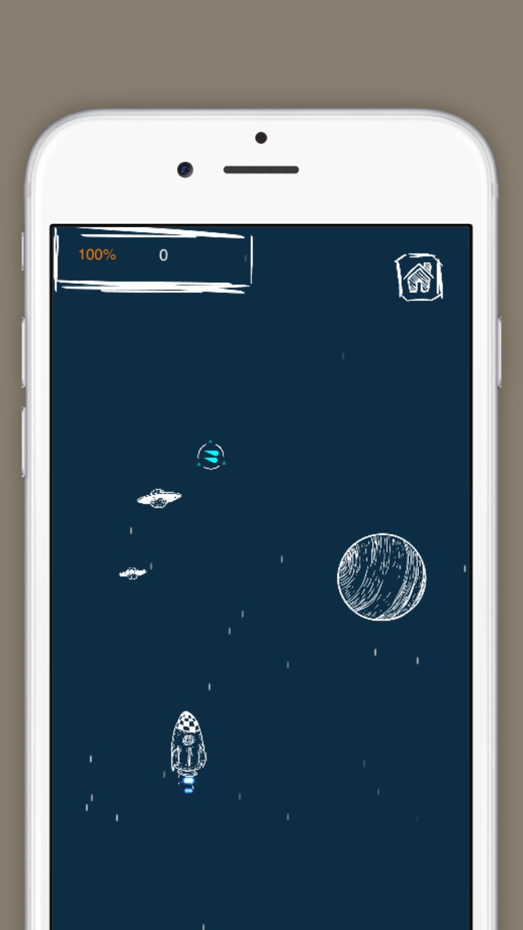 Space War- Addicting One Touch Endless Arcade Afterpulse