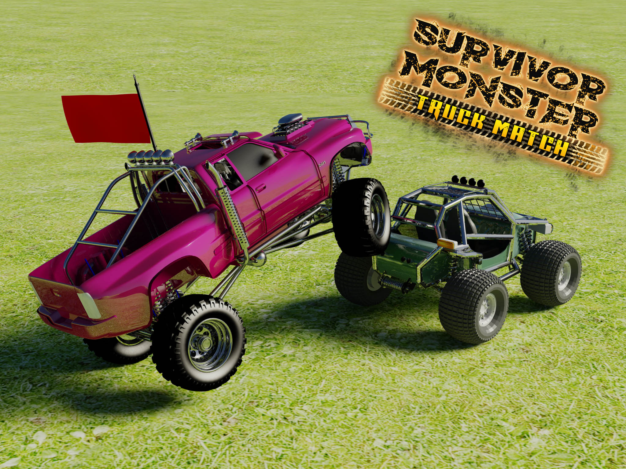 survivor monster truck match
