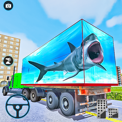 Transport Truck Sea Animals