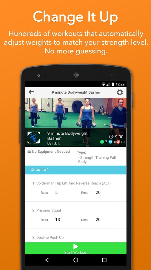 Updown Personal Workout Coach