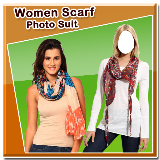 Women Scarf Photo Suit New