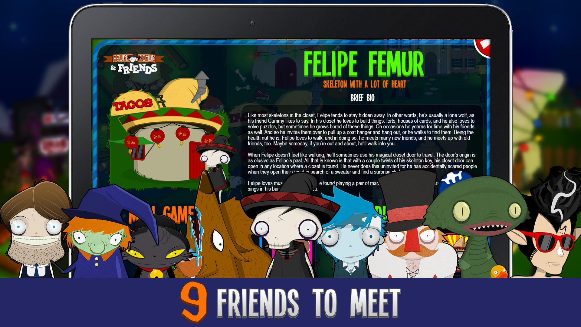 Felipe Femur & Friends