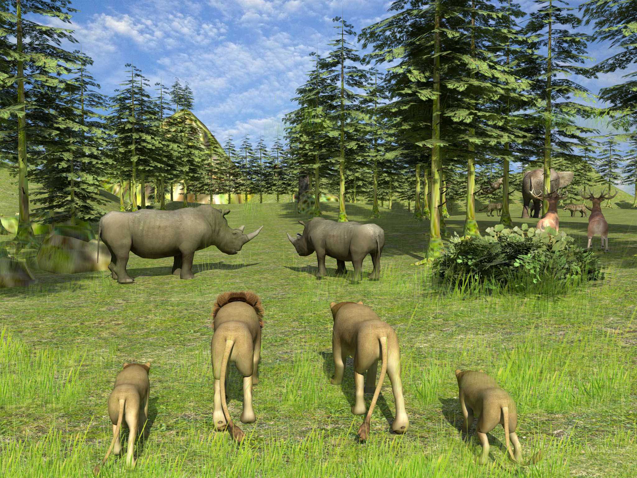 Forest Wild Life Simulator 3D