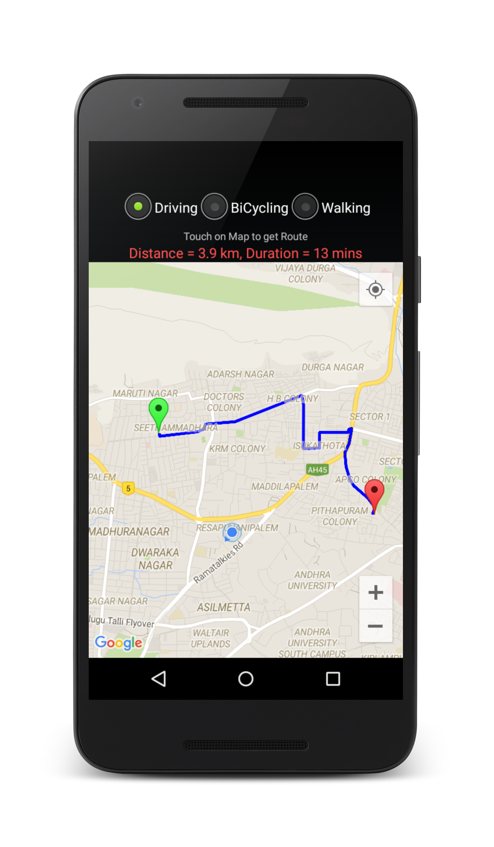 GPS Route Finder