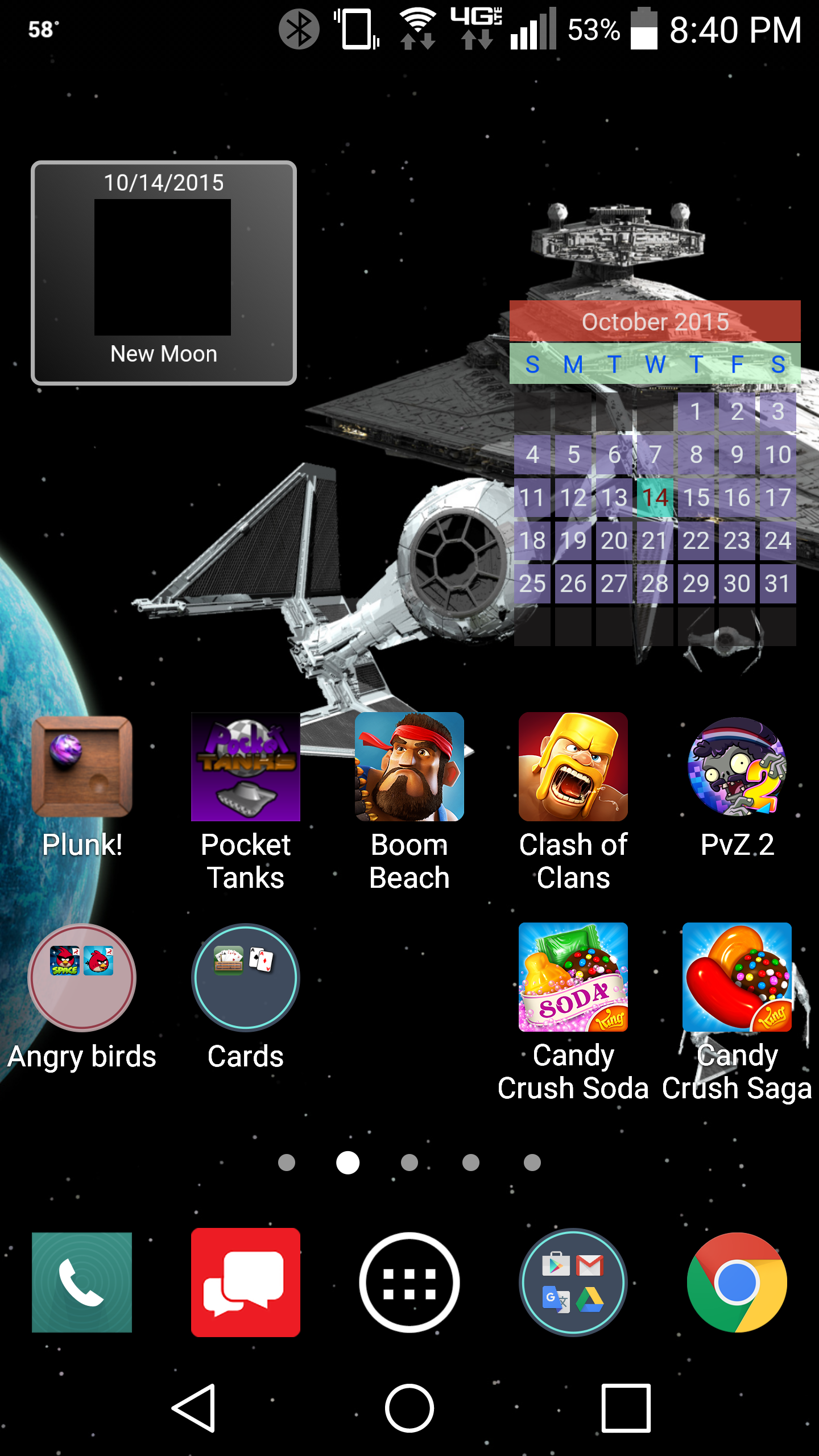 Simple Calendar Widget