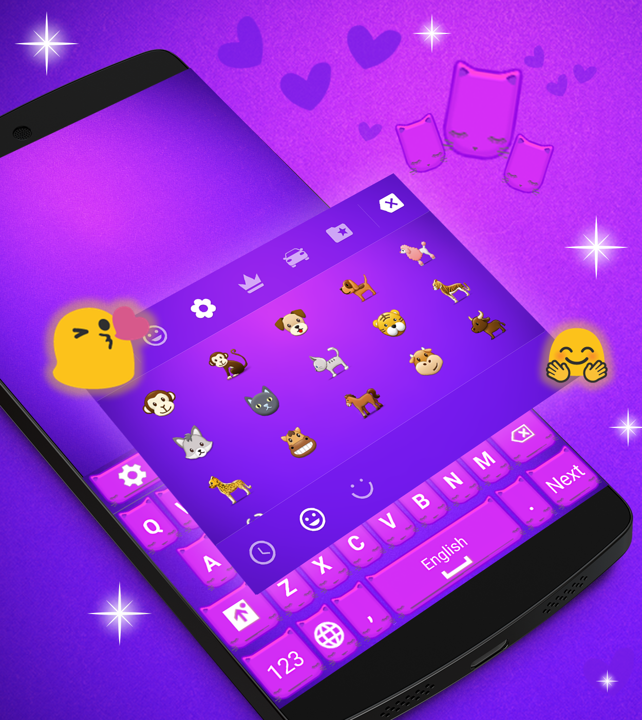 Themes with Emojis for Girls