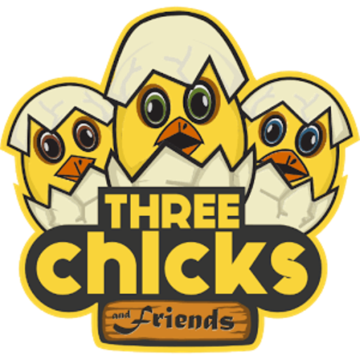 Three Chicks and Friends