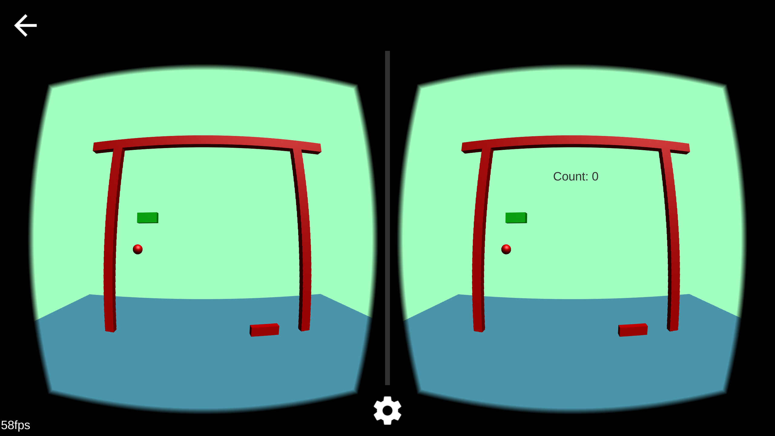 Breakout game for Cardboard VR