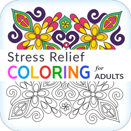 Stress Relief Adult Color Book