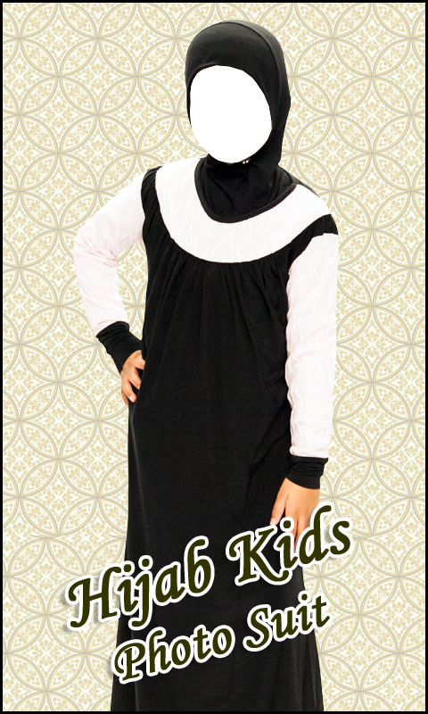 Hijab Kids Photo Suit HD