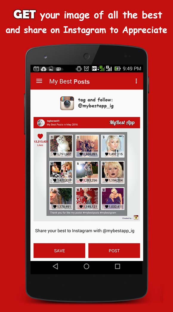 MyBest App for Instagram