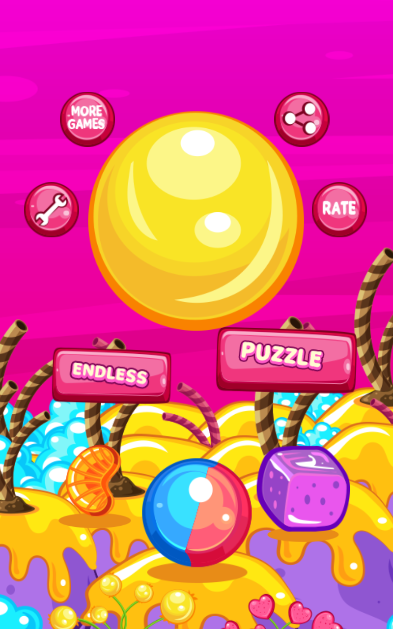 Candy World Bubble Shooter