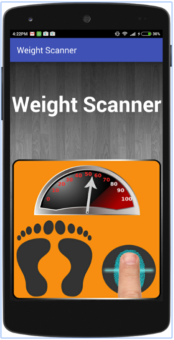 weight machine scanner prank