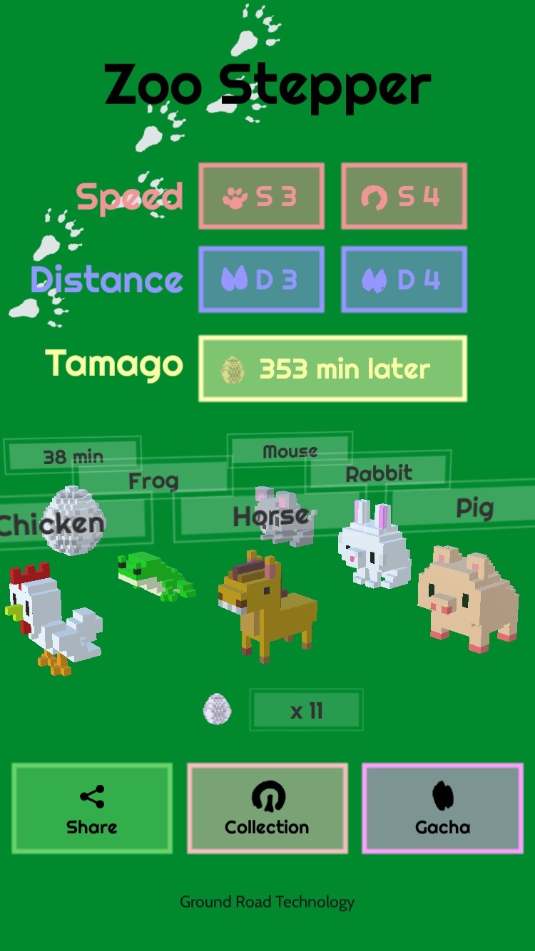 Zoo Stepper | step on tiles