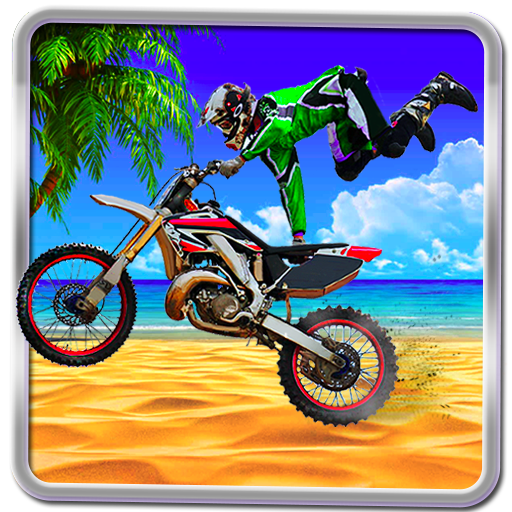 Beach Bike Crazy Stunt