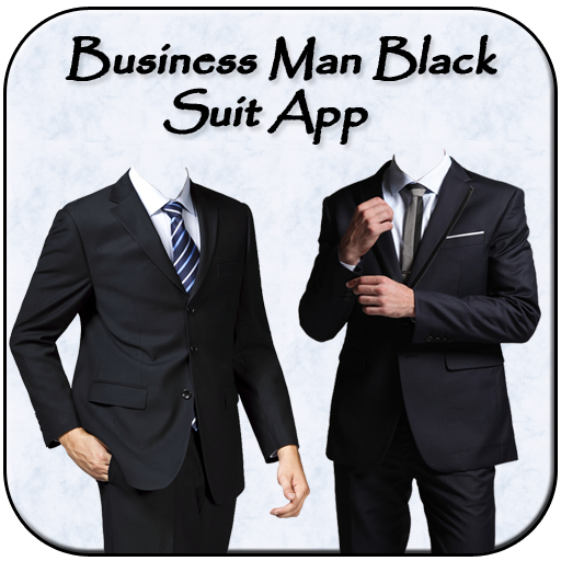 Business Man Black Suit App