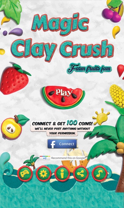 Magic Clay Crush : Fruits Jam
