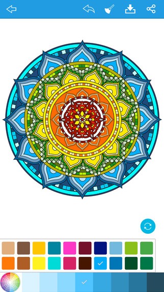 Mandala Coloring- For Adults