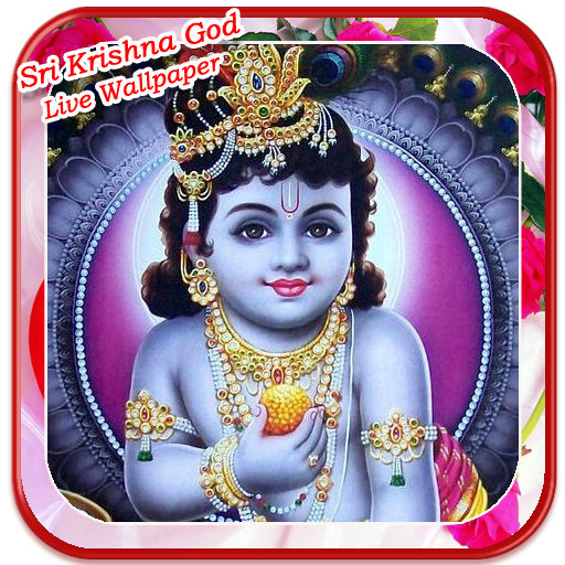 Sri Krishna God Live Wallpaper