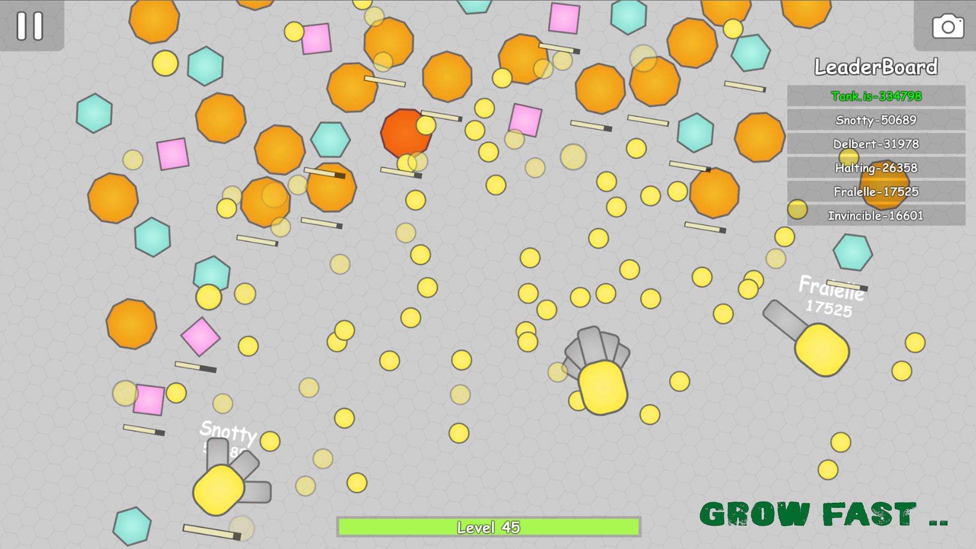 Tank.io : War ,Diep.io clone