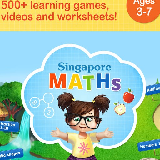 #1 Math Games: Singapore Maths App