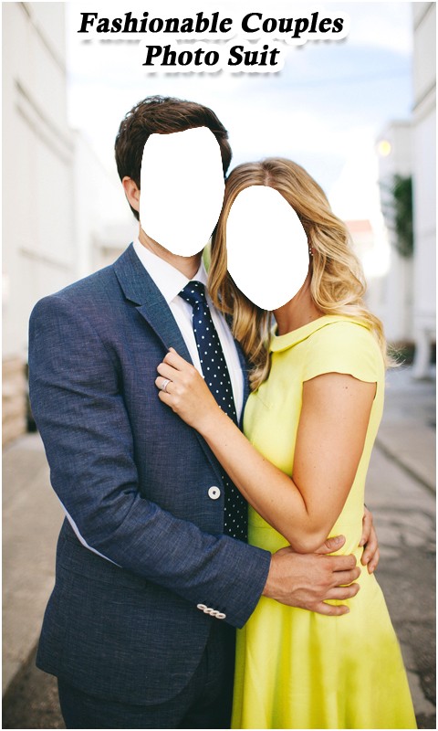Fashionable Couples Photo Suit