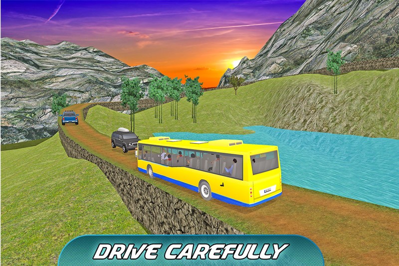 Uphill Off Road Coach Driver