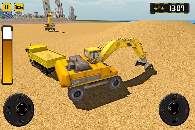 Construction: Sand Excavator