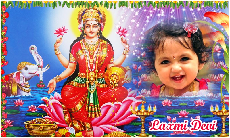 God Lakshmi Devi Photo Frames