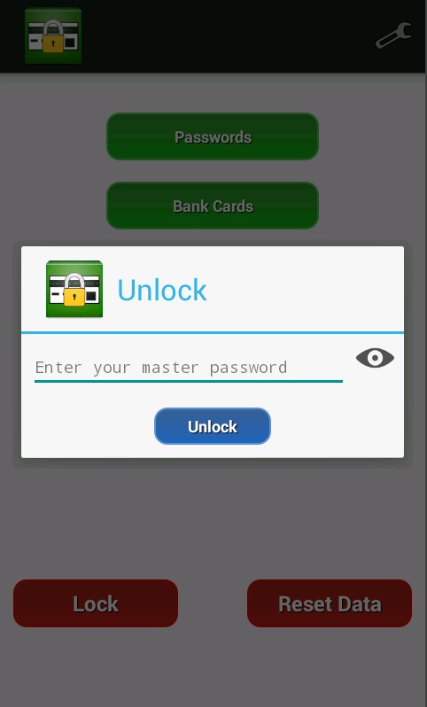 My Safe - password manager