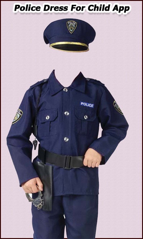 Police Dress For Child App