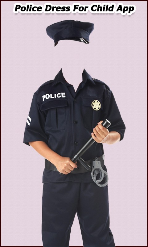 Police Dress For Child App
