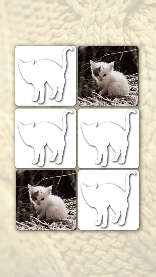 Memory Games free: Cute Cats