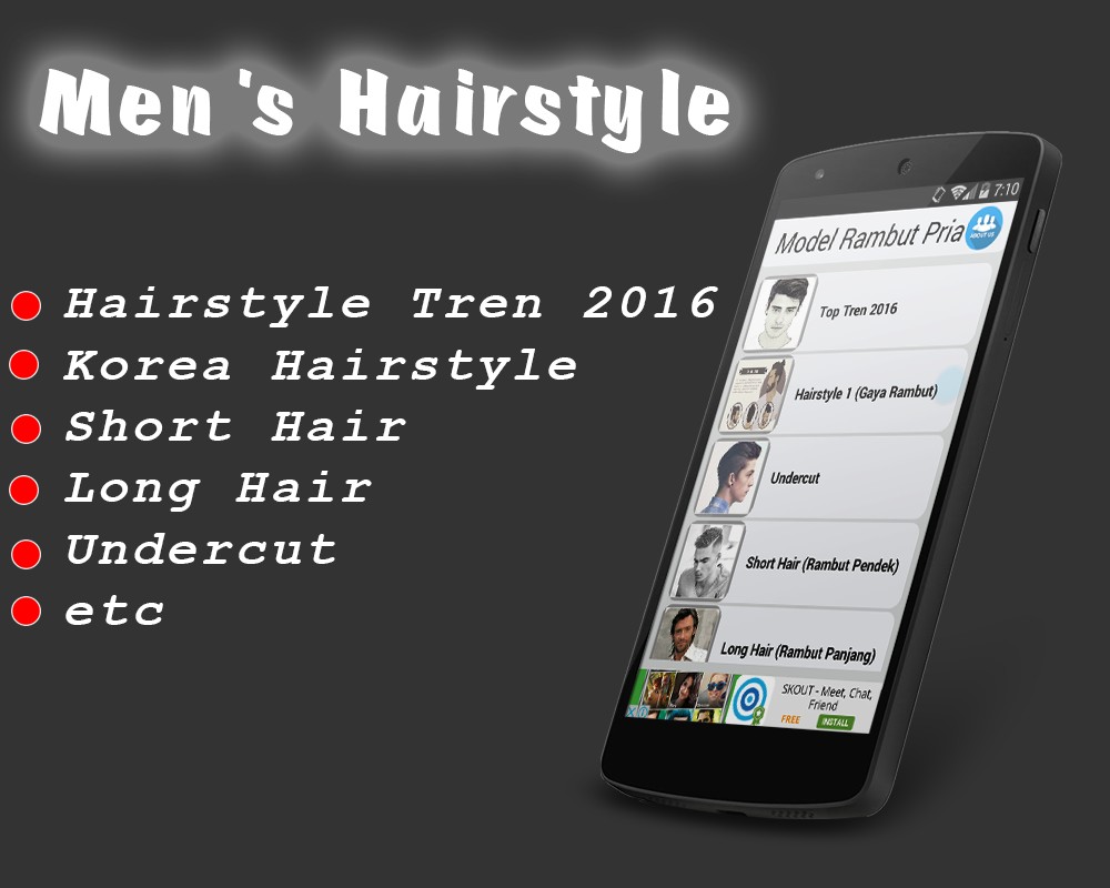 Hairstyle Photo Editor male online — RetouchMe