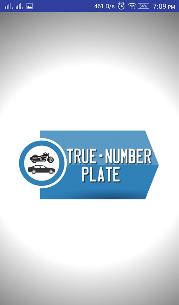 True Number Plate